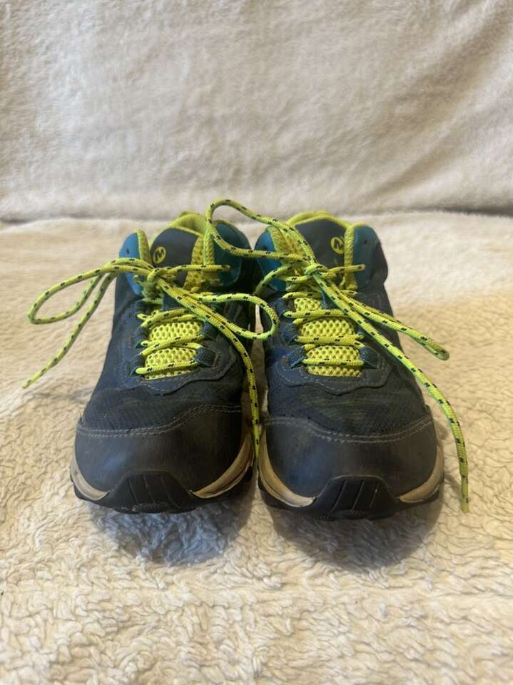 Merrell Toddler Sz 1 Navy Waterproof, Hiking Shoes