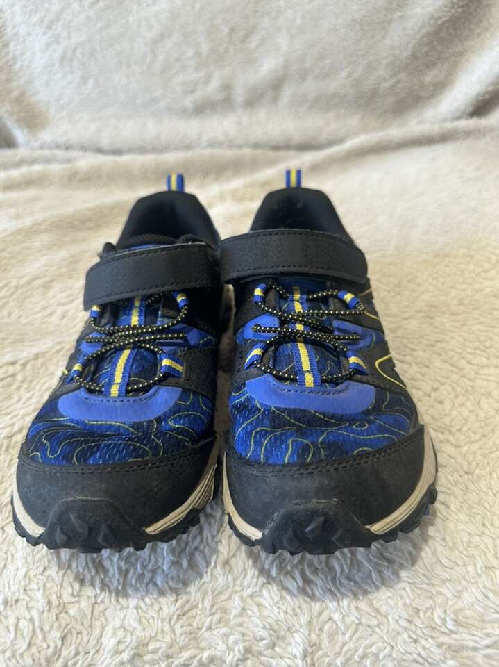 Merrell Youth Size 3 Blue/Black Hiking Shoes