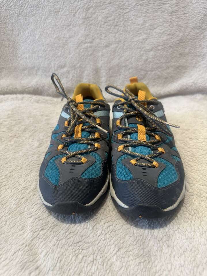 Merrell Women’s 8.5 Teal/Orange Wtrprf Hiking Shoe