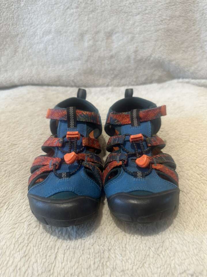 Keen Youth 3 Blue/orange Washable Hiking Sandals