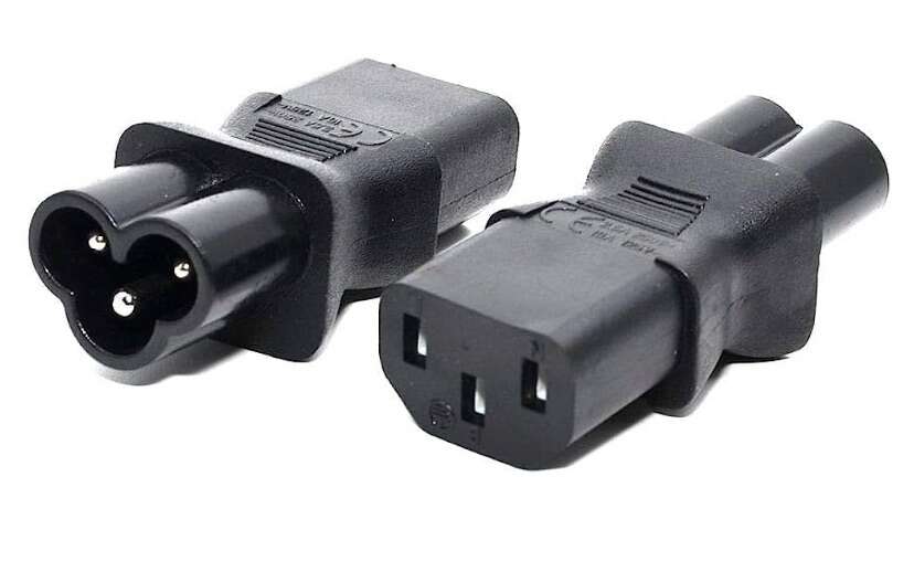 (10) AC Power Converter Adapter IEC320-C20 TO C13