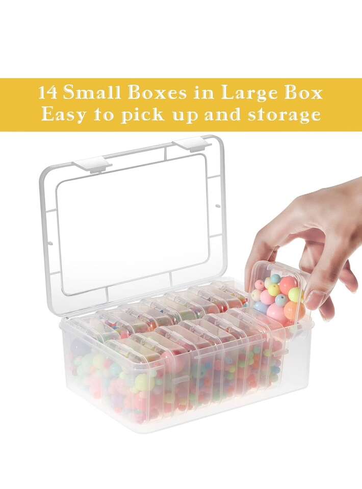 Plastic Storage Cases- 2-pack (15 Boxes Each)