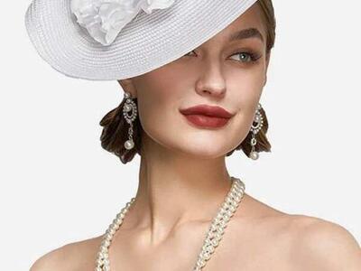 Women’s Tea Party- Fascinator- Derby Pillbox Hat