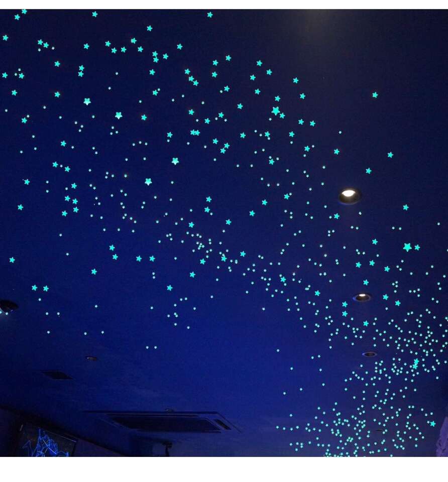 Glow In The Dark Stars 633-pcs