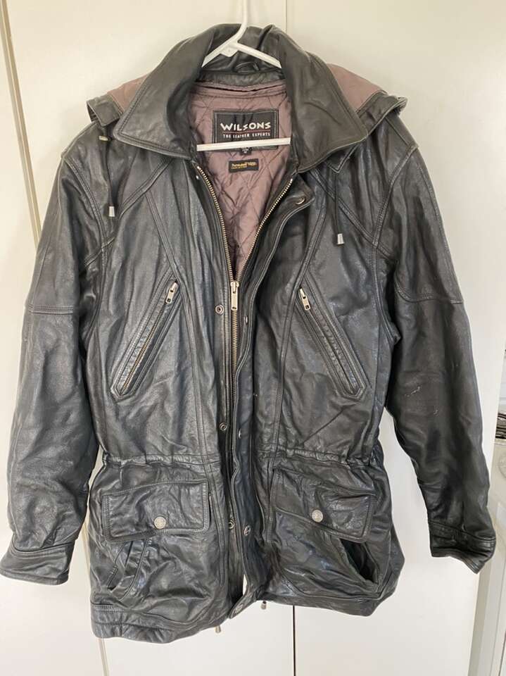 Wilson Full Length Leather Jacket