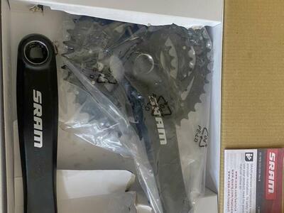 SRAM Triple S600 Crankset Square Taper 175