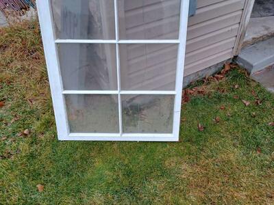Vintage window 28" x 36"