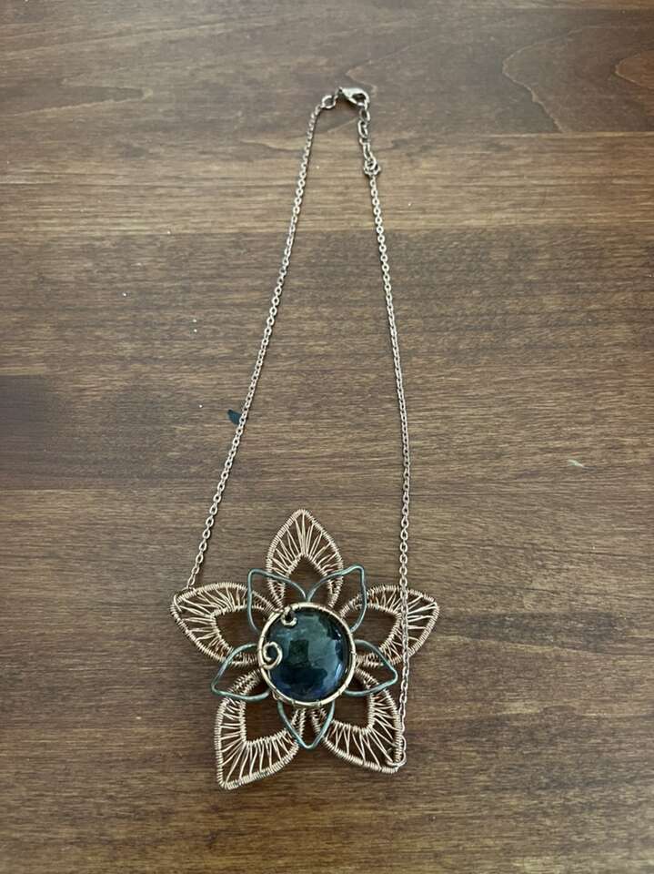 Handmade Wire Necklace