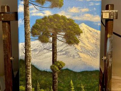 Araucaria - Oil Painting