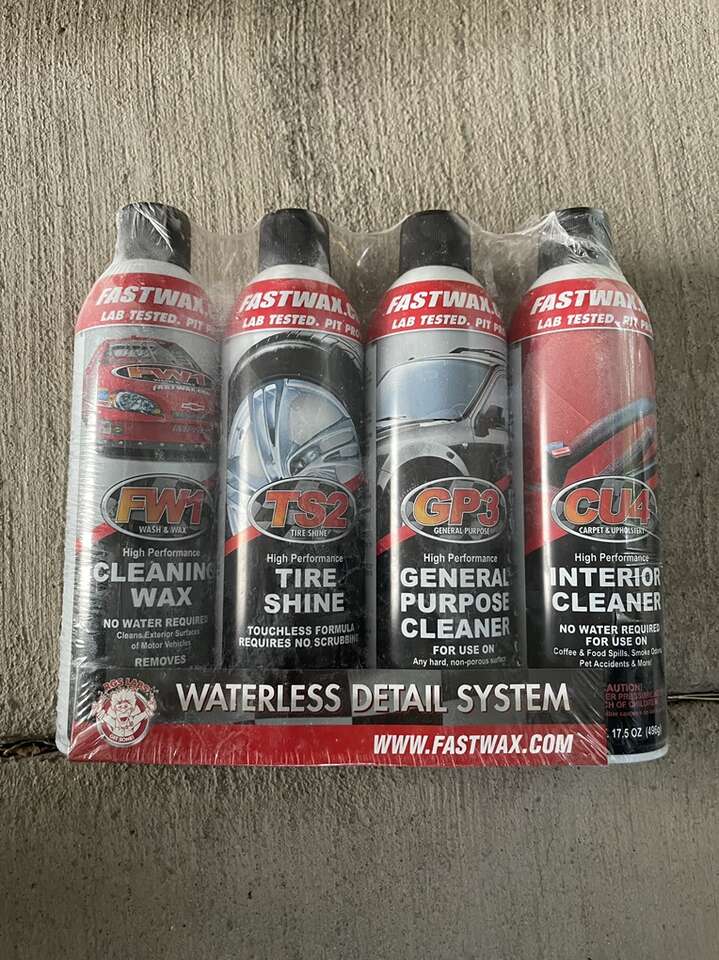 Fast Wax FW1 Detail Kit 4 Pack