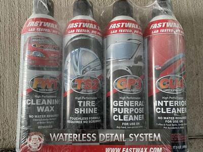 Fast Wax FW1 Detail Kit 4 Pack