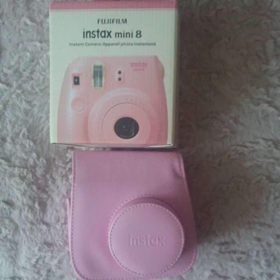 INSTANT CAMERA AND CASE...great graduation gift!