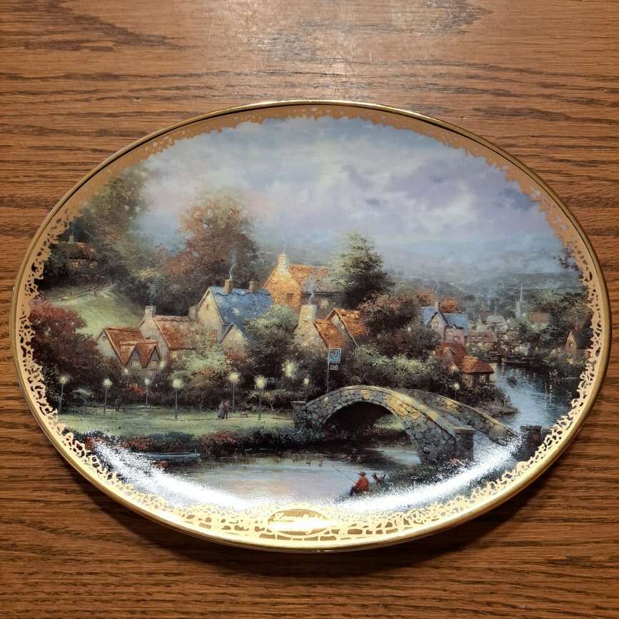 Thomas Kinkade collector plate