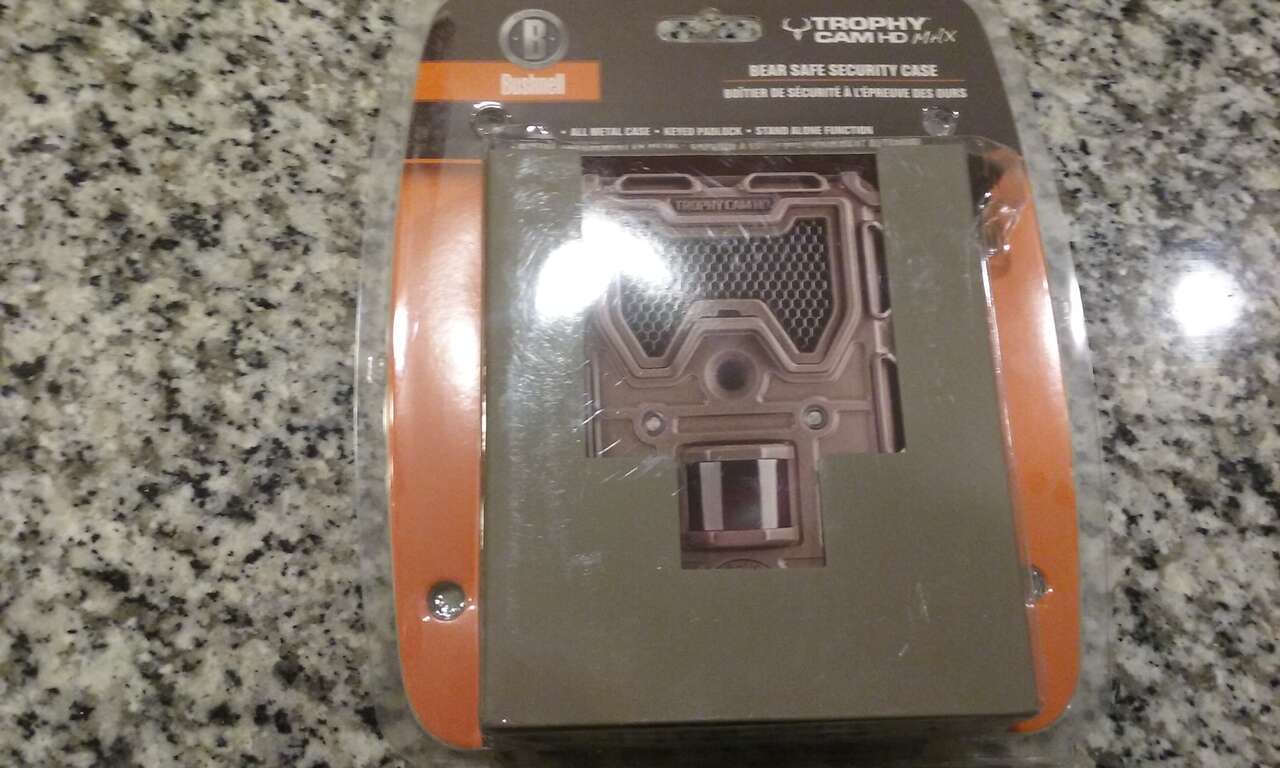 trail cam trophy cam hd bear safe security case