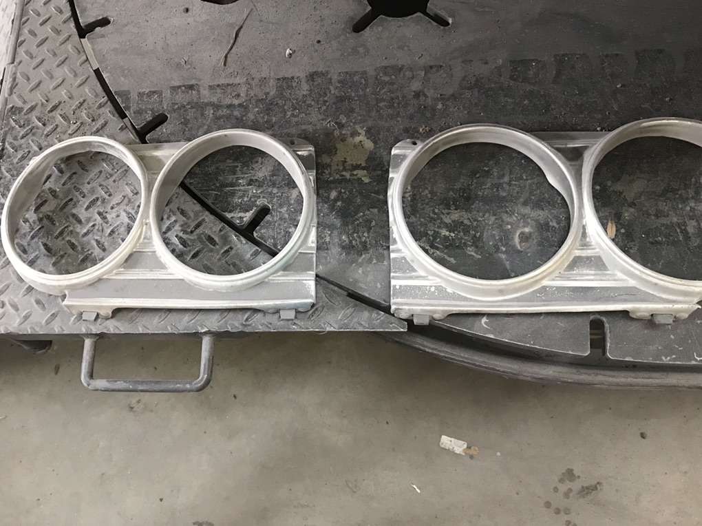 66 Impala Headlight Bezzels