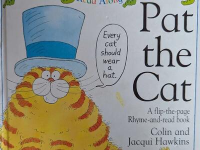 Children's book, Pat the Cat