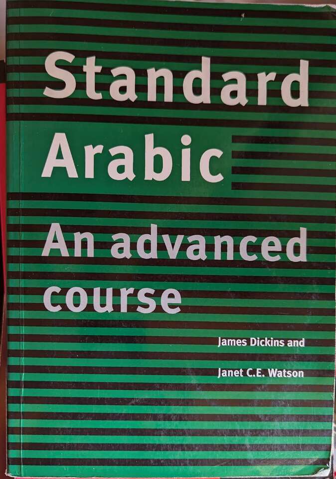 Standard Arabic - an Advanced Course