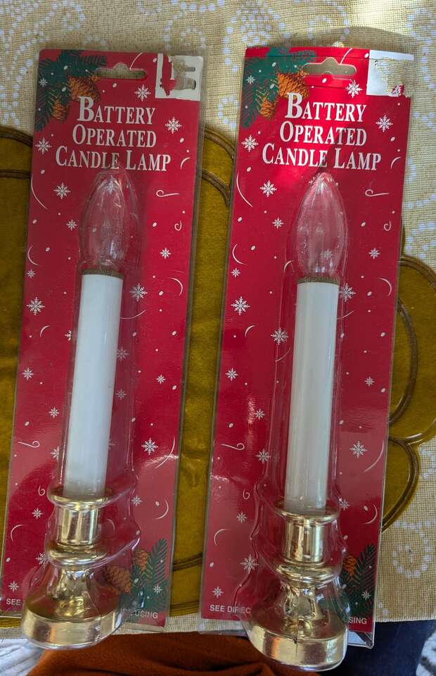 Candle Lamp - set of 2