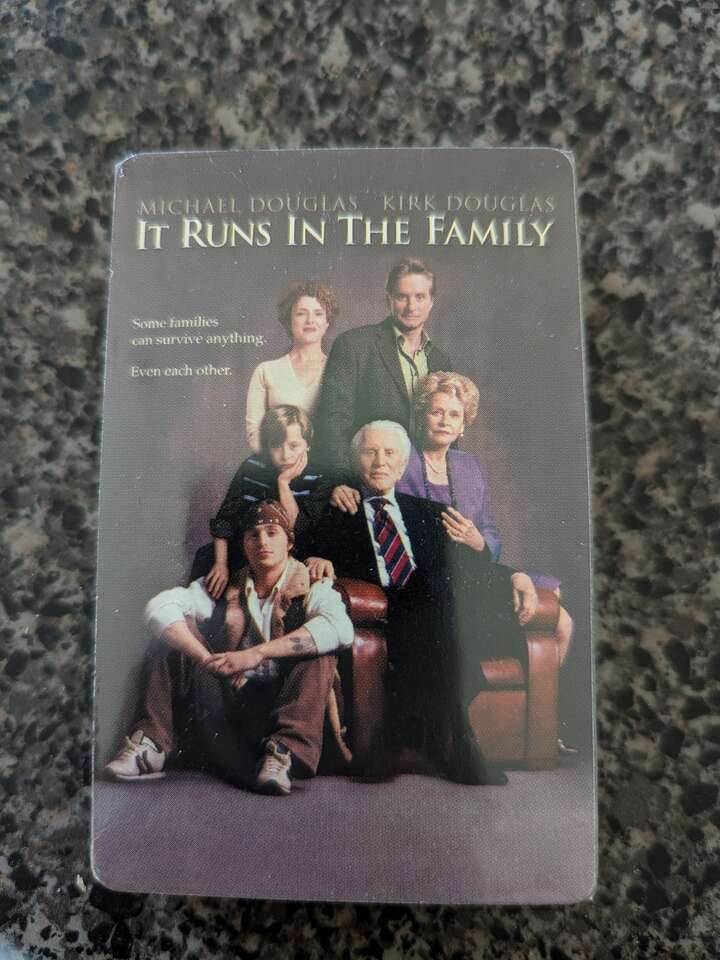 It Runs in the Family, 2 decks of cards.