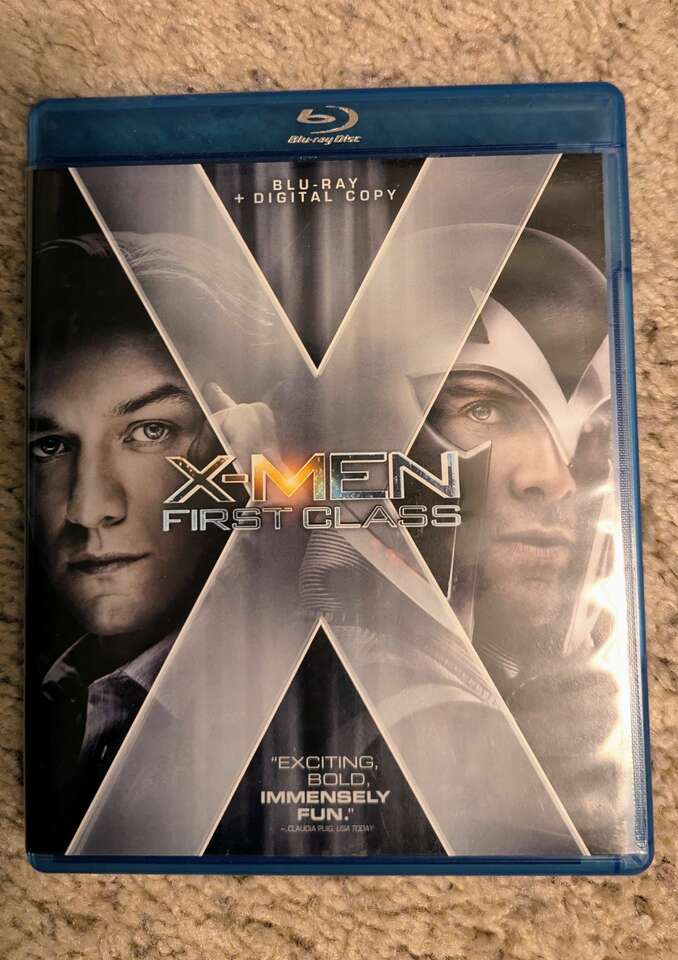 X-Men: First Class (+ Digital Copy) [Blu-ray] DVD - never used