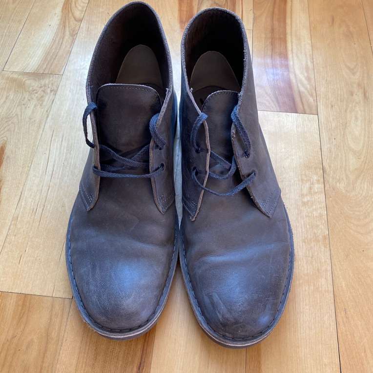 Clarks Leather Chukka Boots