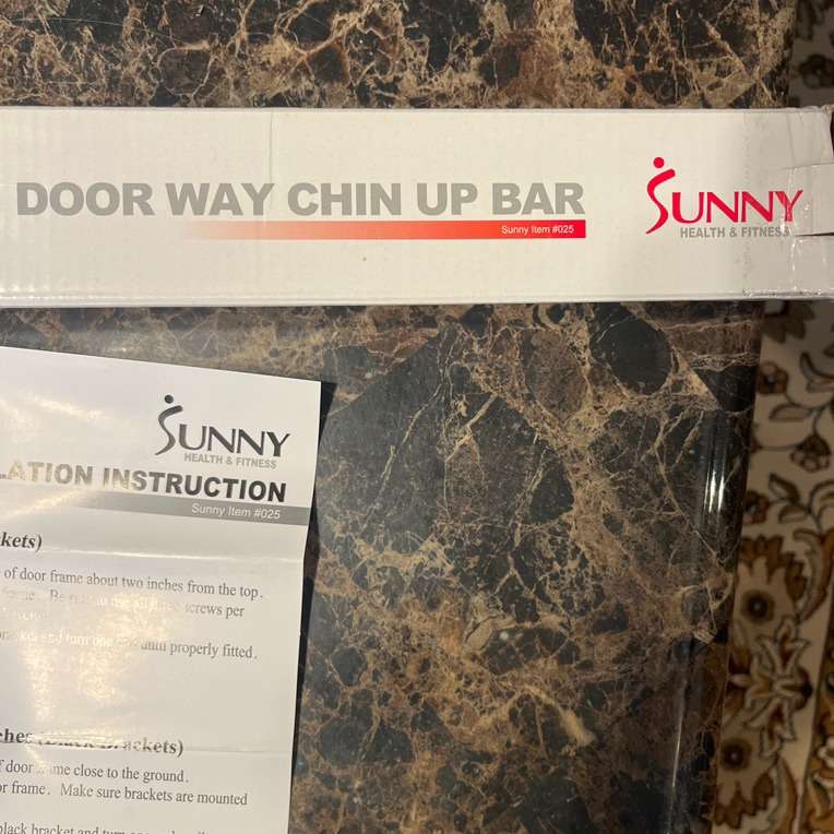 SUNNY Health &Fitness Door Way Chin Bar