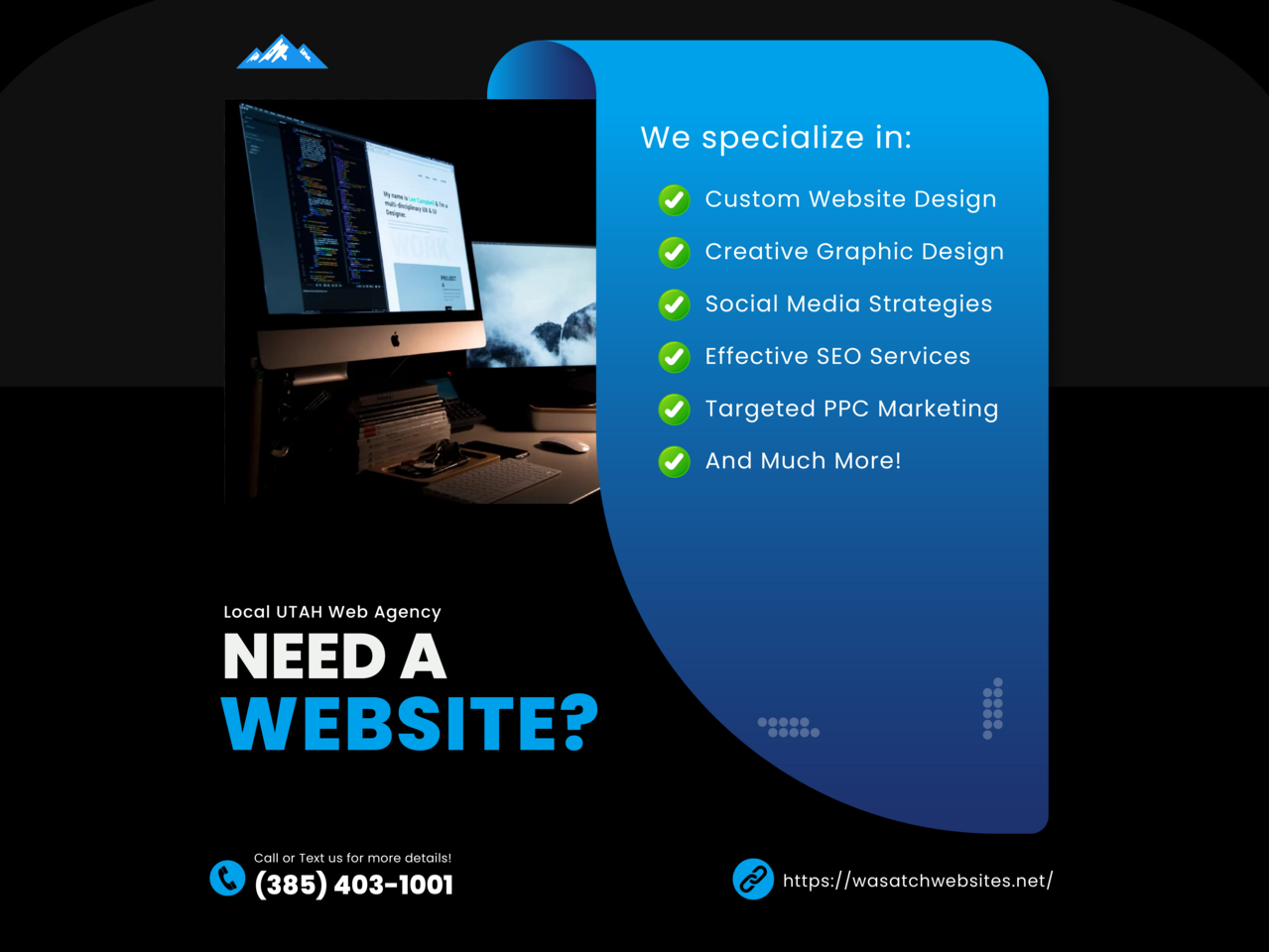 Wasatch Websites | Web Design | SEO | Google Ads | Utah Marketing Agency | Custom Websites