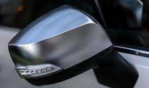 Subaru JDM STI Side Mirror passenger Cover Satin Chrome Subaru WRX or STI 15 - 2021 VAB VA FA EJ EJ25 EJ257 FA20 - 91054VA100