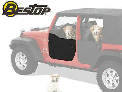 Bestop 51803-01 HighRock 4x4 Element Doors Enclosure Panels FRONT JK Jeep Wrangler Doors