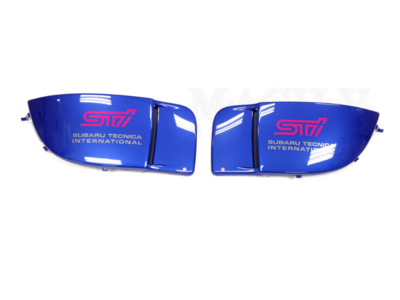 STi Fog Lamp Fog Light Covers **World Rally Blue** 2004 -2005 Subaru Impreza WRX STI