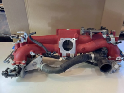 2016 Subaru STI OEM intake manifold, TGV valves, fuel rails, blow off valve Subaru WRX STI WRXSTI