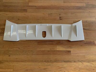 Rexpeed Vortex Generator for BRZ or FRS Satin White Subaru Scion FR-S