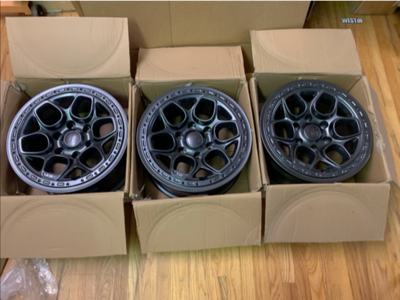 AEV Crestone ONYX 17x8 6x 139.7 6x5.5 Toyota Tacoma 4Runner FJ Cruiser GMC Chevy AEV 28401103AA