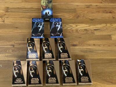Star Wars Trilogy VHS Sets StarWars Jedi Empire Yota 11 FULL SETS