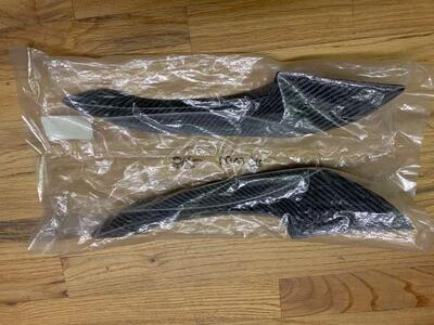 Password JDM Carbon Fiber Inner Canards Subaru BRZ PWCCS-BRZ-INC