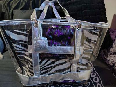 Rare Clear Tote by Clever Carriage Co