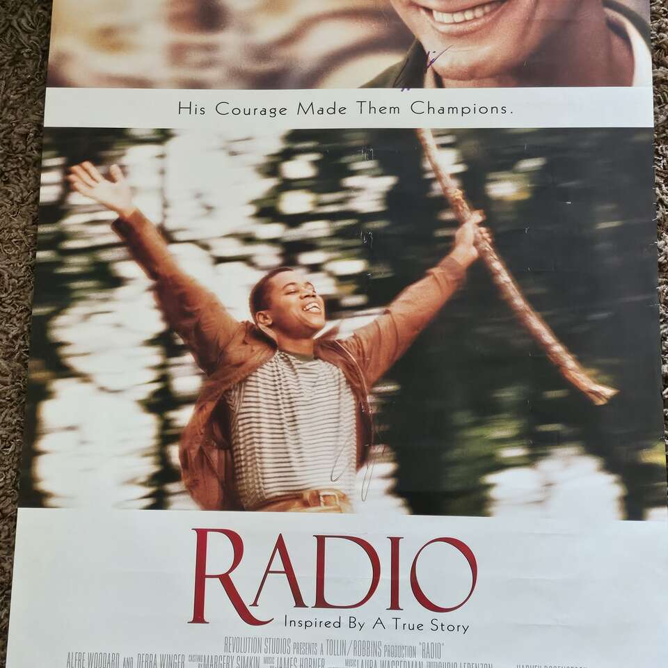 Radio Movie Poster Signed