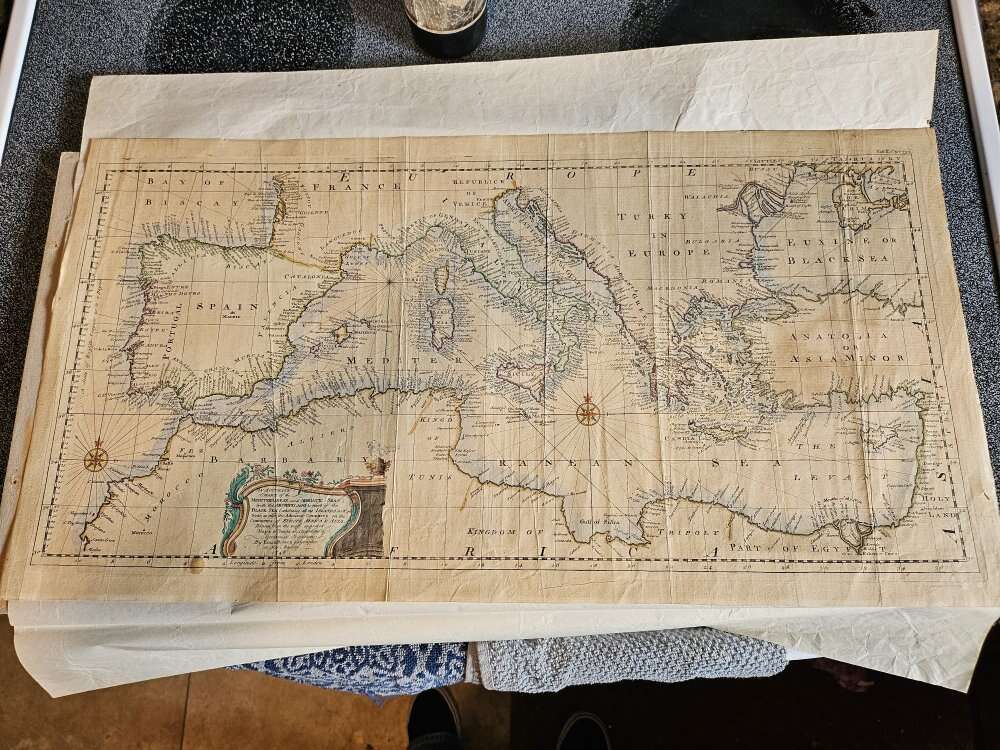 1748 Map by Ewan Bowen