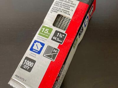 Porter Cable 1-3/4” Finish nails