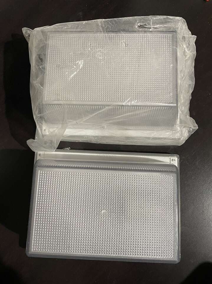 2 New Exterior Wall Mount Heavy Duty Lights