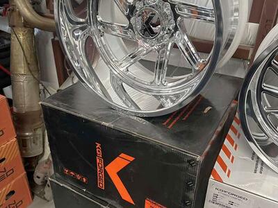 BRAND NEW 24x14 KG1 Forged “spools” 8x170