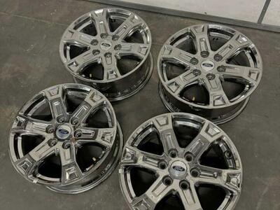 2022 F150 18in Chrome Wheels