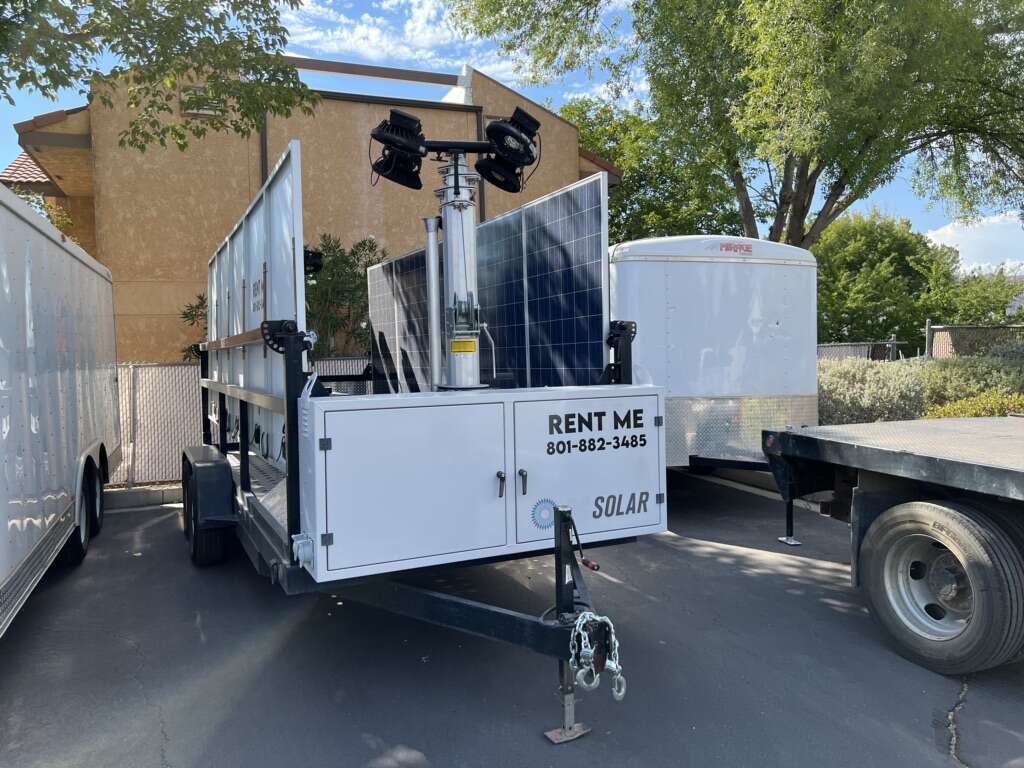 Job Site Power & Lights 220 V & 110 V