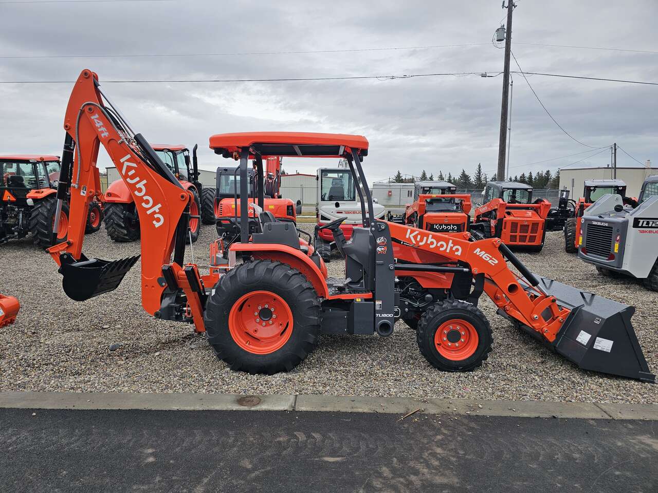 M62 Kubota Backhoe