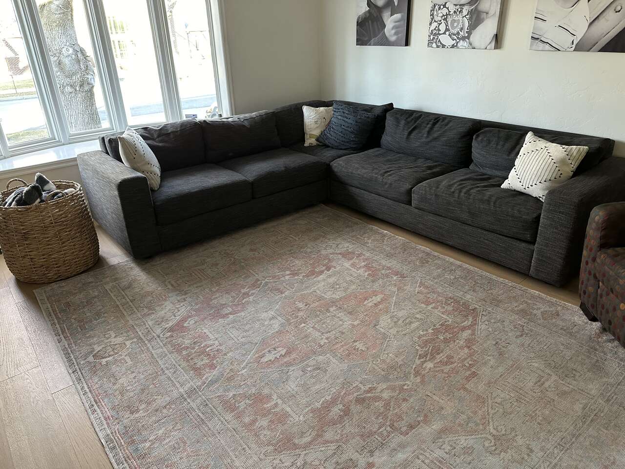 West Elm Sectional sofa couch Furniture