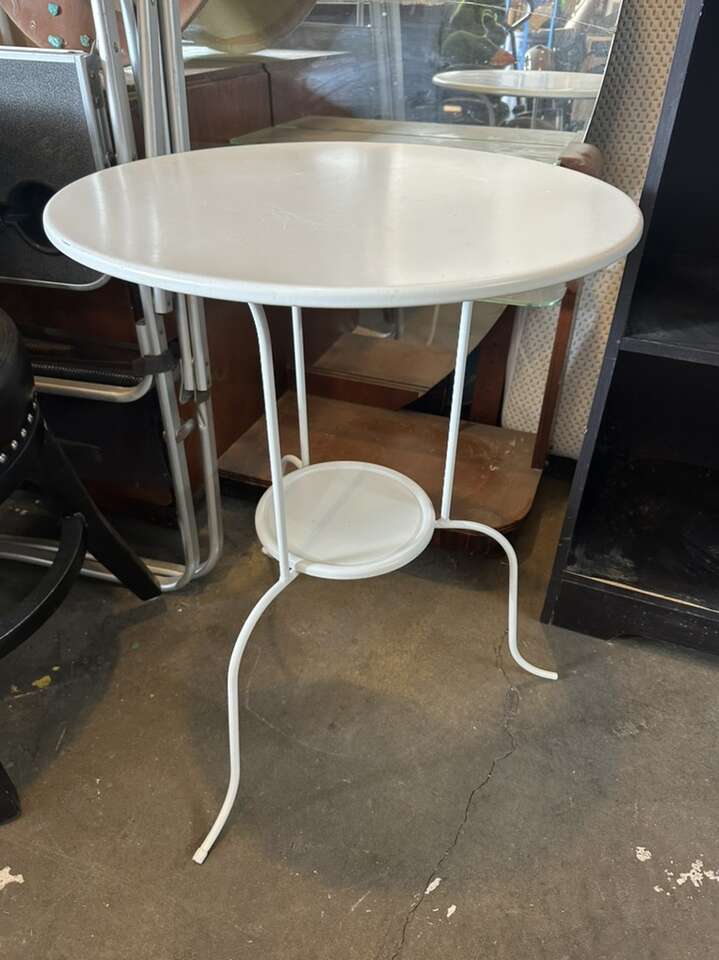 Round Metal Table