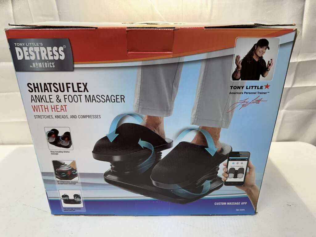 Homedics Shiatsu Ankle Foot Massager With Heat
