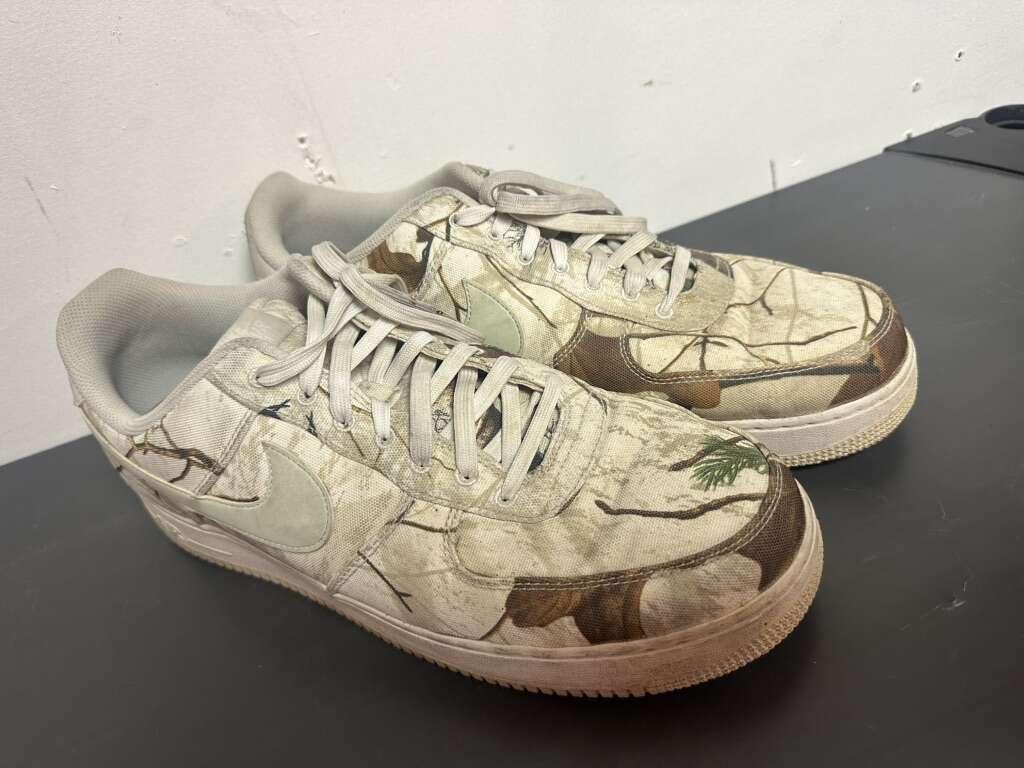 Nike Air Force 1 Low Realtree White Size 14