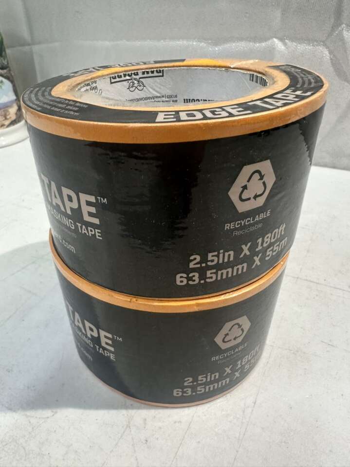 2 Rolls Ram Board Edge Tape 2.5 Inch X 180 ft