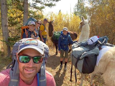 High Uinta Wilderness Guided Pack Llama Treks
